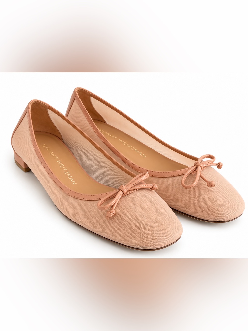 Stuart Weitzman Arabella Mesh Ballet Flats